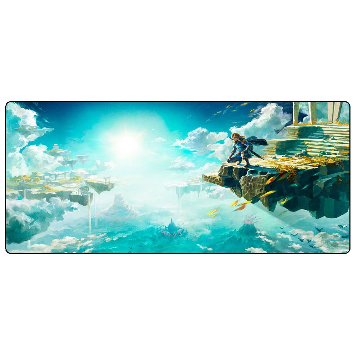 GENERICO - Mouse Pad Gamer Zelda Tears of the Kingdom 90 X 40 cm