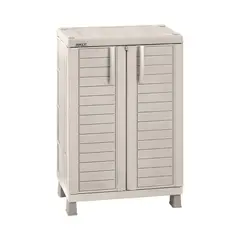 RIMAX - Gabinete Multiuso Plastico Taupe 101x65X45 Cm Baru