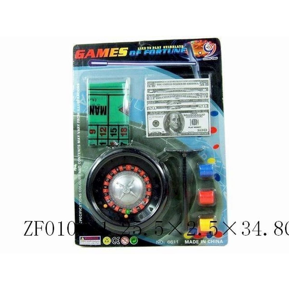 GENERICO - GIGATOYS 6611 OFERTA BLISTER RULETA