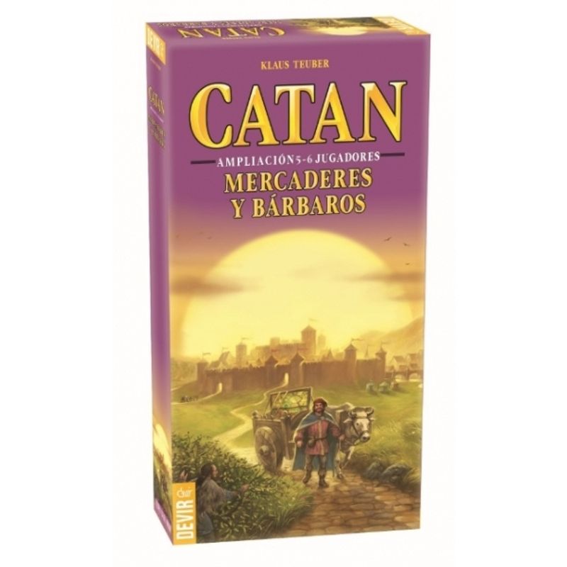 DEVIR - DEVIR JDM CATAN MERCADERES Y BARBAROS EXP 56 JUGADORES