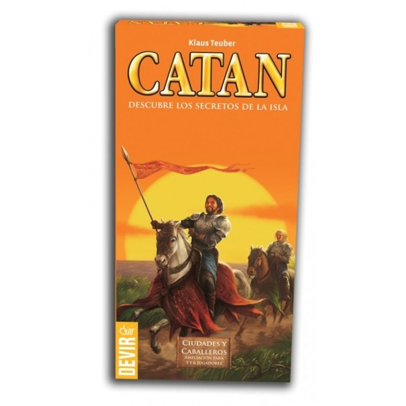 DEVIR - DEVIR JDM CATAN CIUDADES Y CABALLEROS EXP 56 JUGADORES
