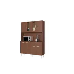TAHUARI - Mueble de cocina Magda 8 puertas capuchino