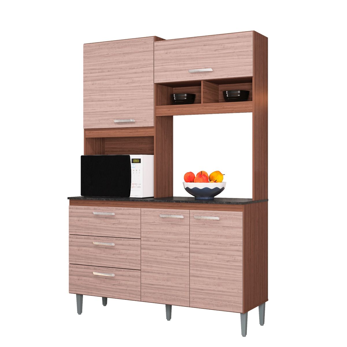 TAHUARI - Mueble de cocina Pilar capuchinoalmendra.