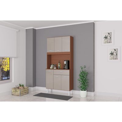 Imagen 2 del producto Mueble de cocina Cassia 6 puertas capuchino off white