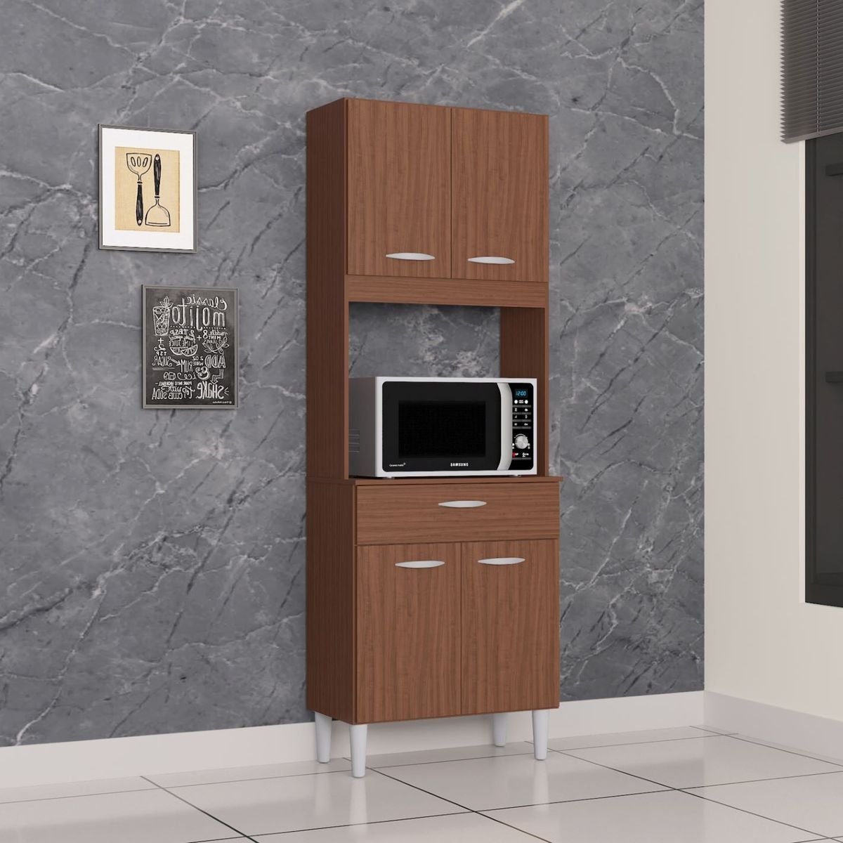 TAHUARI - Mueble de cocina  Kelly capuchino