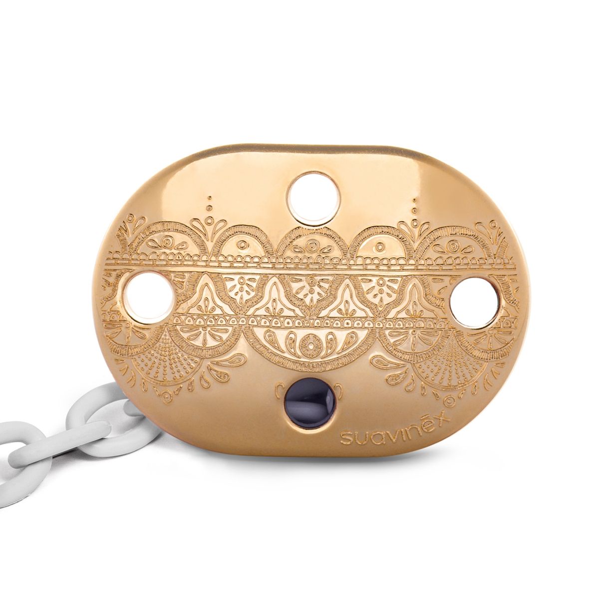 SUAVINEX - BROCHE PARA CHUPETE PREMIUM GREY