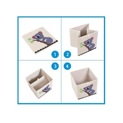 Imagen 2 del producto Caja Organizador Juguetes Ropa Infantil Koala