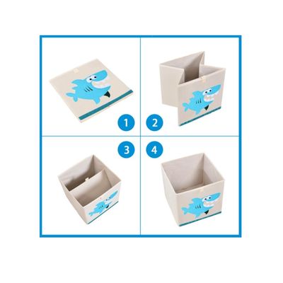 Imagen 2 del producto Caja Organizador Juguetes Ropa Infantil Shark