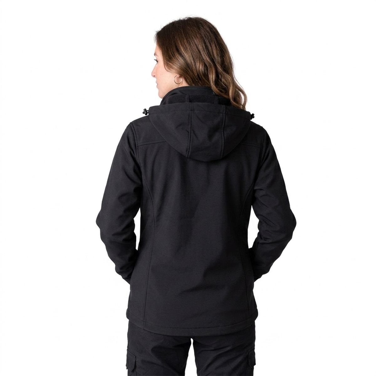 INDUSBORD - Chaqueta Softshell con Capucha Mujer Custom Series Indusbord