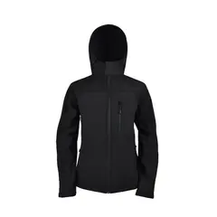 INDUSBORD - Chaqueta Softshell con Capucha Mujer Custom Series Con Cierre Ykk ®.-