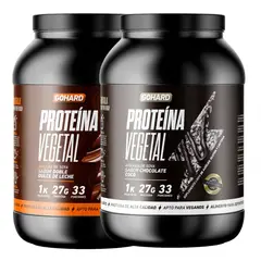 GOHARD - PACK PROTEINAS 2KG TOTAL 66SV DULCE DE LECHE - CHOCOLATE COCO
