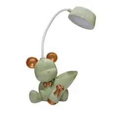 GENERICO - Lampara Escritorio Flexible Led Con Porta Lápices Niños