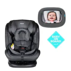 INFANTI - Silla auto I-Giro 360 Más letrero Bebé a bordo - Espejo
