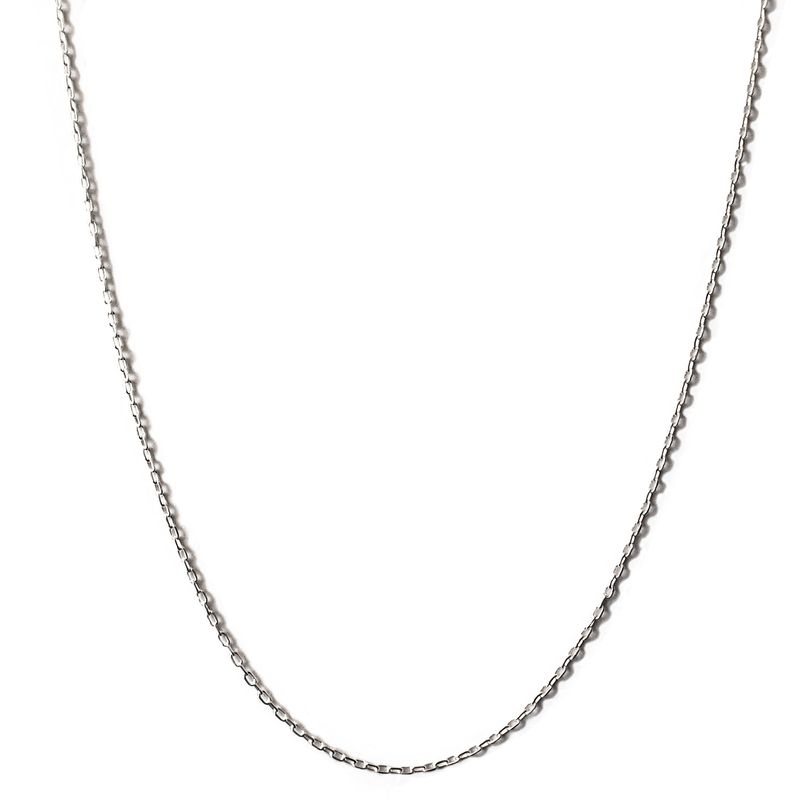 ANDREA COGGIOLA JOYAS - Cadena limada delgada Plata Fina 925
