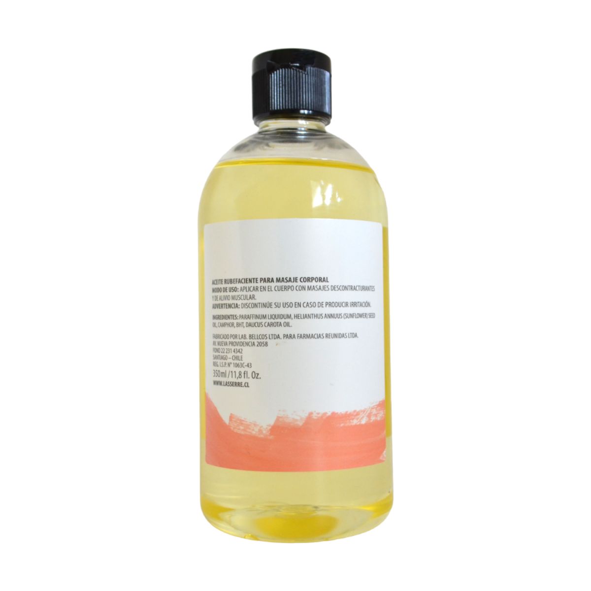 LASSERRE COSMETIQUE - Aceite Rubefaciente Masaje 350 ml Lasserre Cosmétique