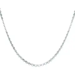ANDREA COGGIOLA JOYAS - Cadena Eslabón Plata Fina 925
