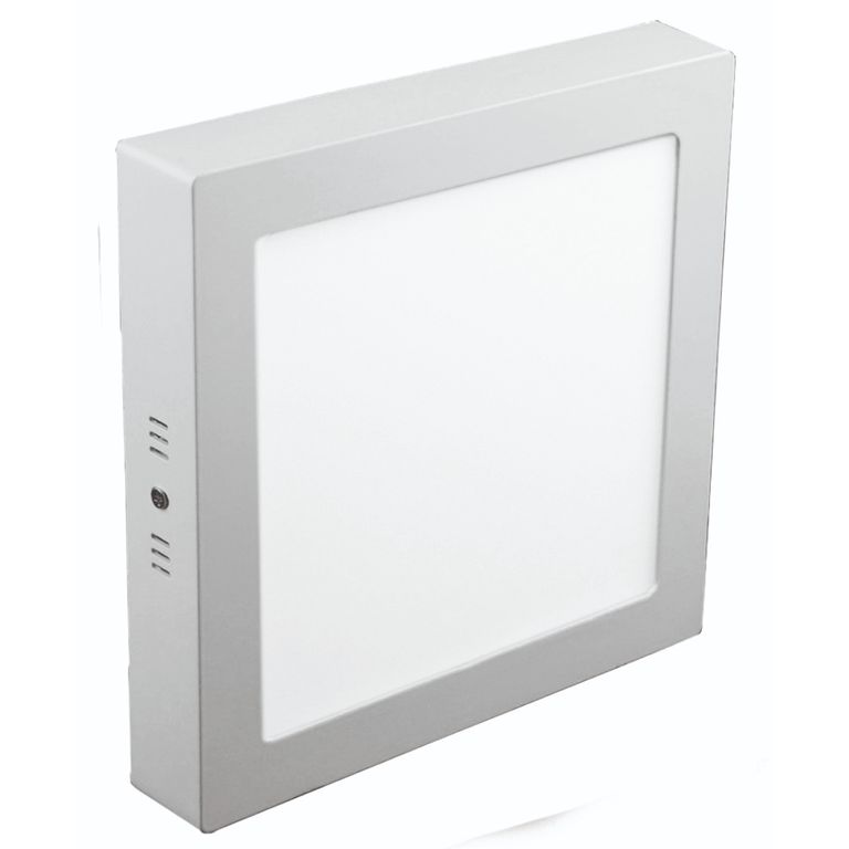 Panel Led Sobrepuesto Cuadrado 6w LUZ CALIDA