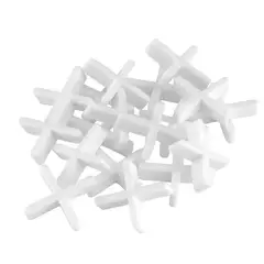 GENERICO - 2000 Separadores Cerámica Niveladores Porcelanato Cruz 2mm