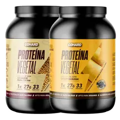 GOHARD - PACK PROTEINAS 2KG TOTAL SIN SABOR - PLATANO