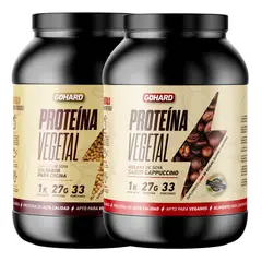GOHARD - PACK PROTEINAS 2KG TOTAL SIN SABOR - CAPUCCINO