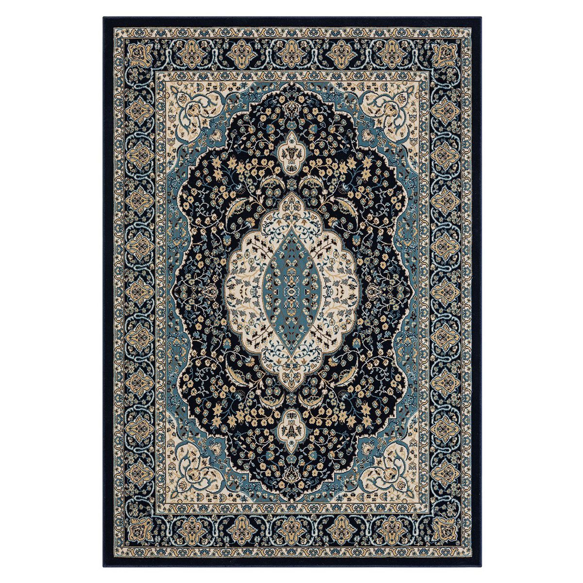 MODA ALFOMBRAS - Alfombra Sherezade Azul Marino 200x290 cm