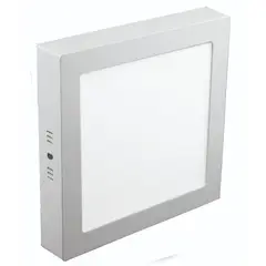 MEGABRIGHT - Panel Led Sobrepuesto Cuadrado 12w LUZ FRIA