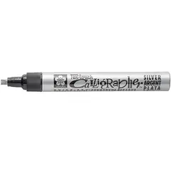 SAKURA - Marcadores Calligrapher Caligráficos 5 mm Plata