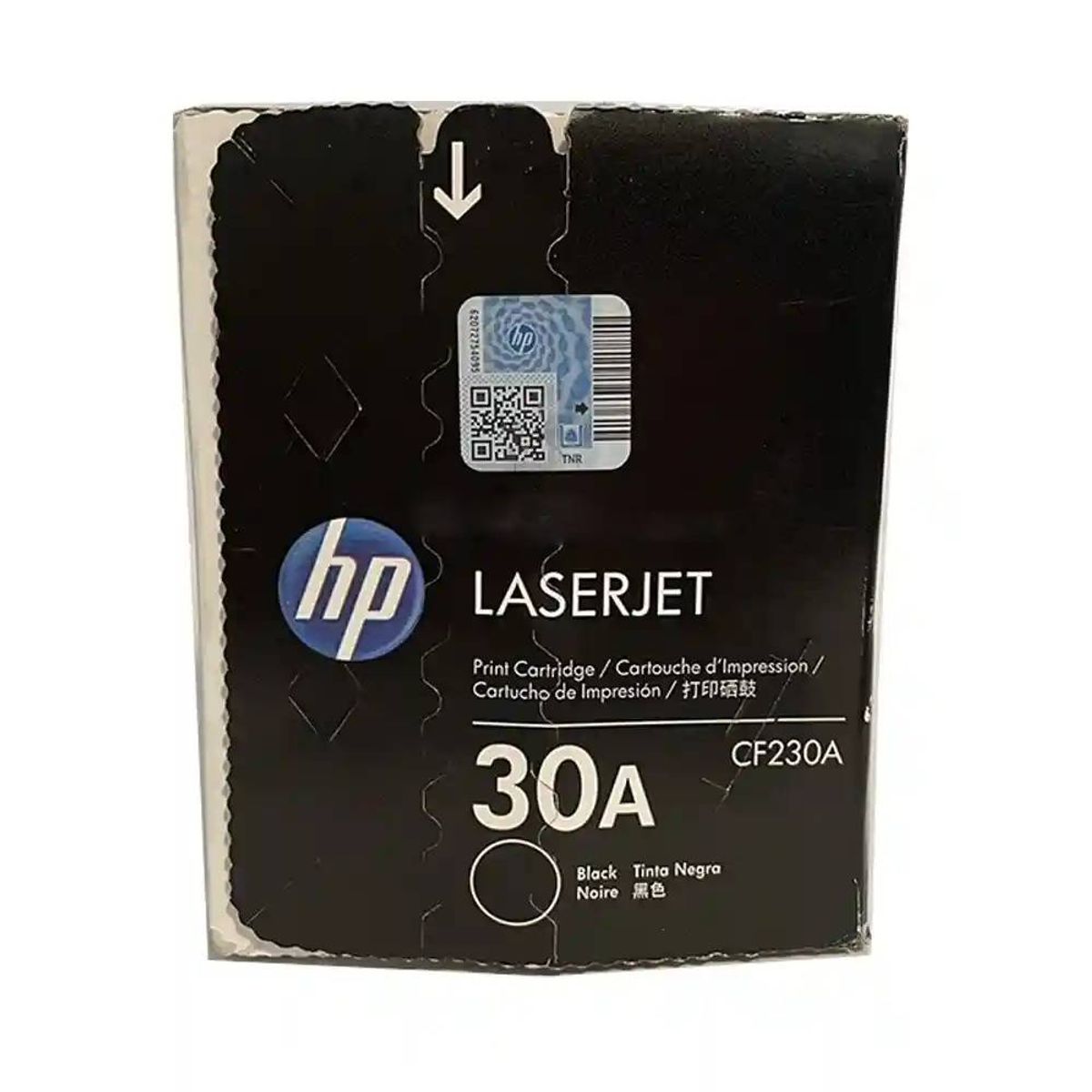 HP - Cartucho Tóner Hp 30A Negro 1600 Páginas LaserJet Original HP