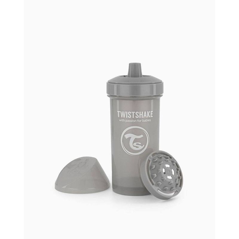 TWISTSHAKE - Vaso Twistshake Kid Cup 360 Ml - Gris