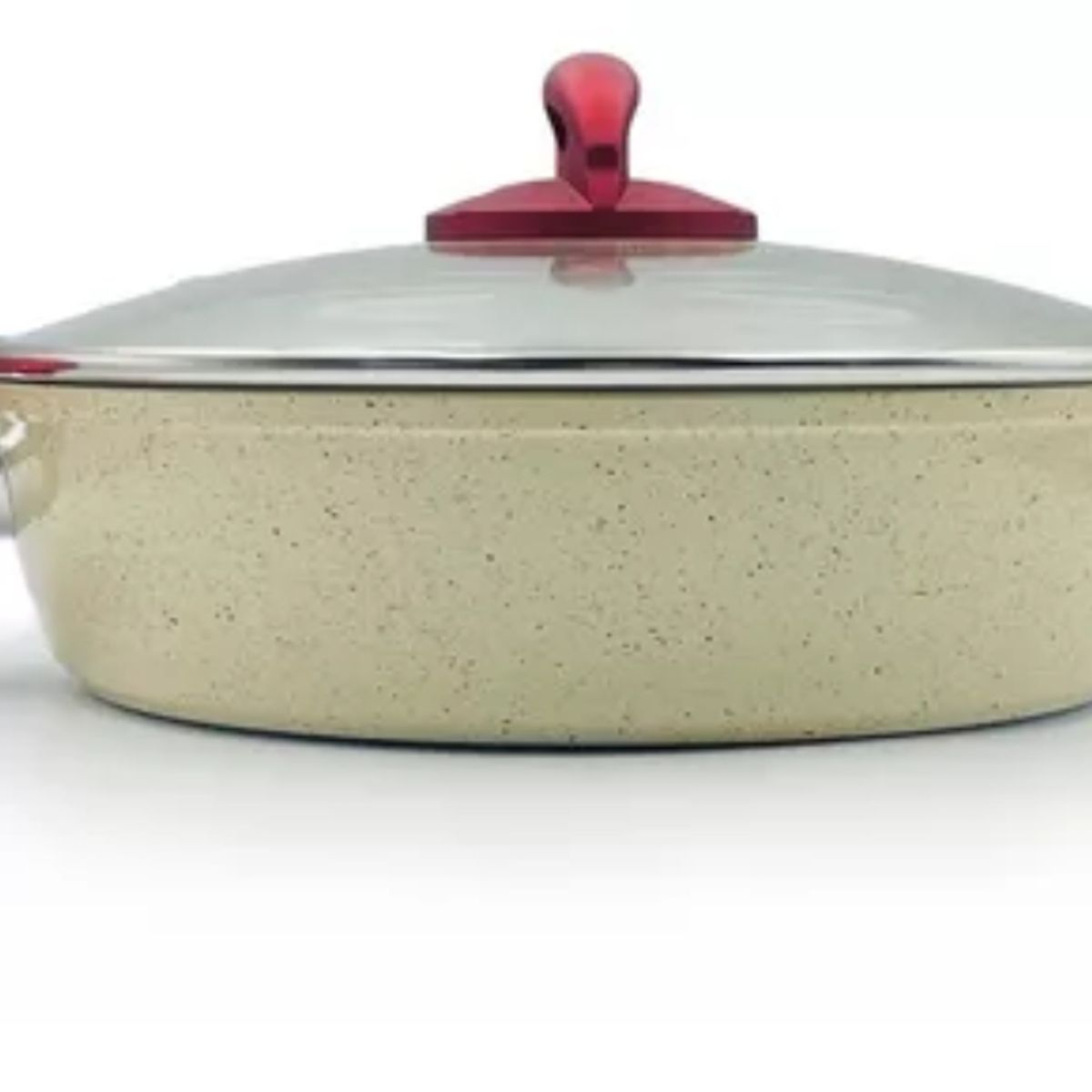 OEM - OLLA  ARROCERA DE CERAMICA MARMOLEADA ANTIADHERENTE 26CM