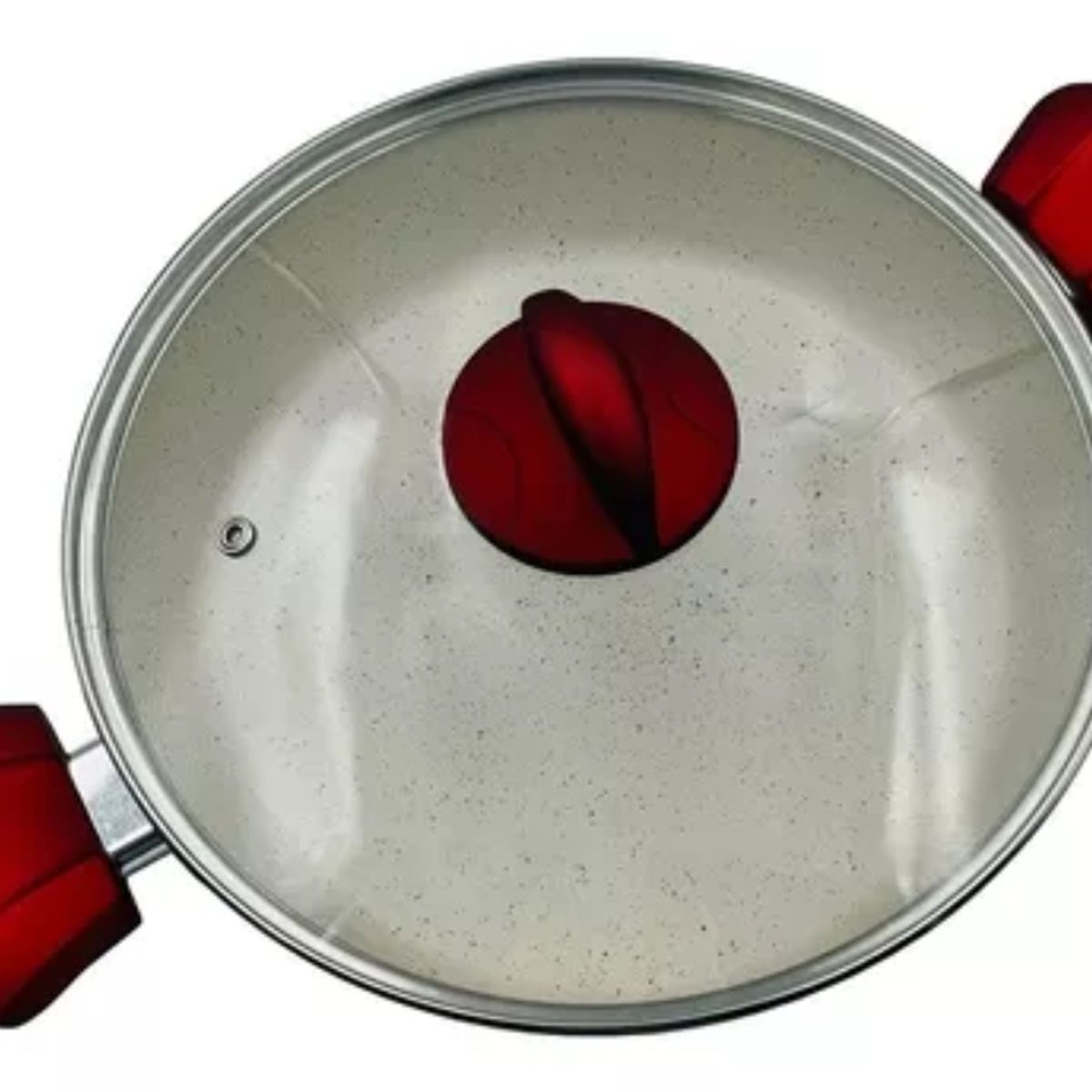 OEM - OLLA  ARROCERA DE CERAMICA MARMOLEADA ANTIADHERENTE 26CM