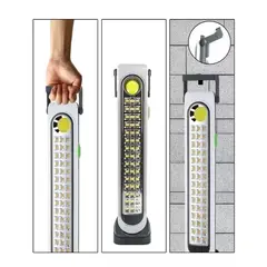 GENERICO - Lámpara Emergencia Solar Luz Led Luz Fria Y Calida