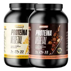 GOHARD - PACK PROTEINAS 2KG TOTAL 66SV VAINILLA - CHOCOLATE AVELLANA