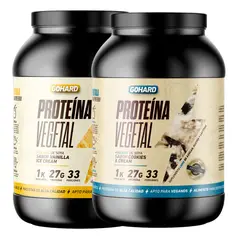 GOHARD - PACK PROTEINAS 2KG TOTAL 66SV VAINILLA - COOKIES AND CREAM
