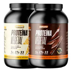 GOHARD - PACK PROTEINAS 2KG TOTAL 66SV VAINILLA - DULCE DE LECHE