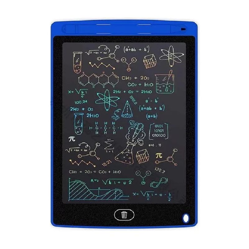 GENERICO - Pizarra Infantil Pizarras Niño Mágica Tablet Lcd 10 P Azul