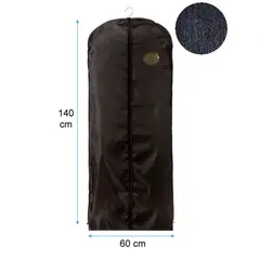 GENERICO - Pack x6 Cubre Traje Terno Negro 60x140cm Funda Ropa TNT Ecologico