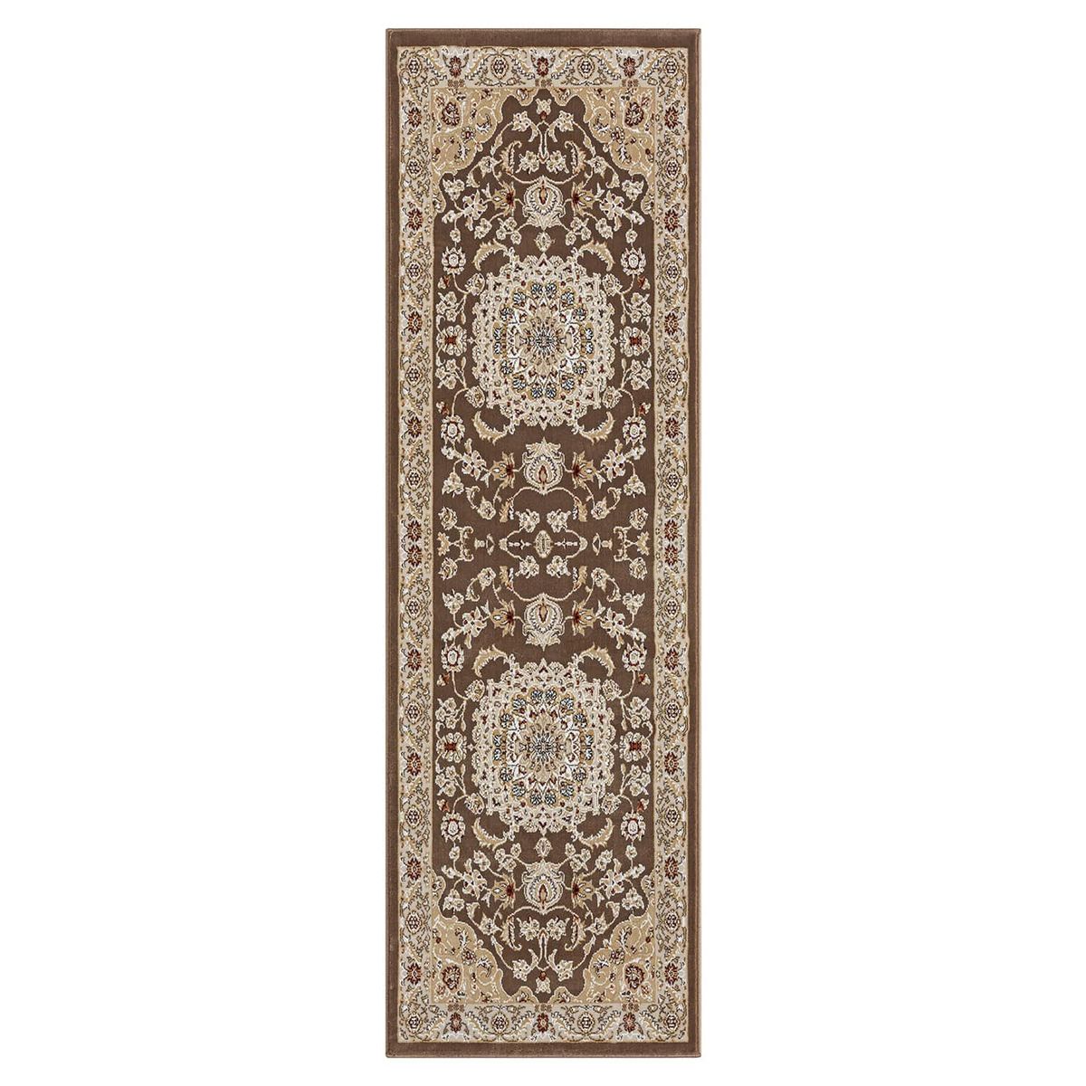 MODA ALFOMBRAS - Alfombra Pasillo Sherezade Café 70x230 cm