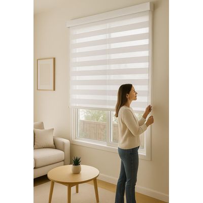 Imagen 2 del producto Cortina Roller Duo 120X180 Perla