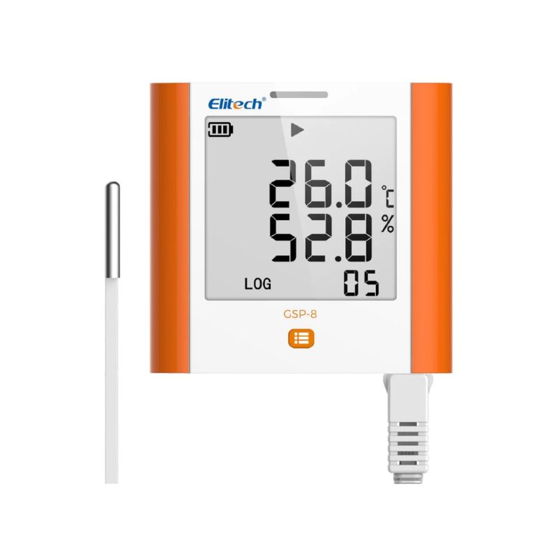 GENERICO - REGISTRADOR DE TEMPERATURA Y HUMEDAD DATALOGGER GSP-8