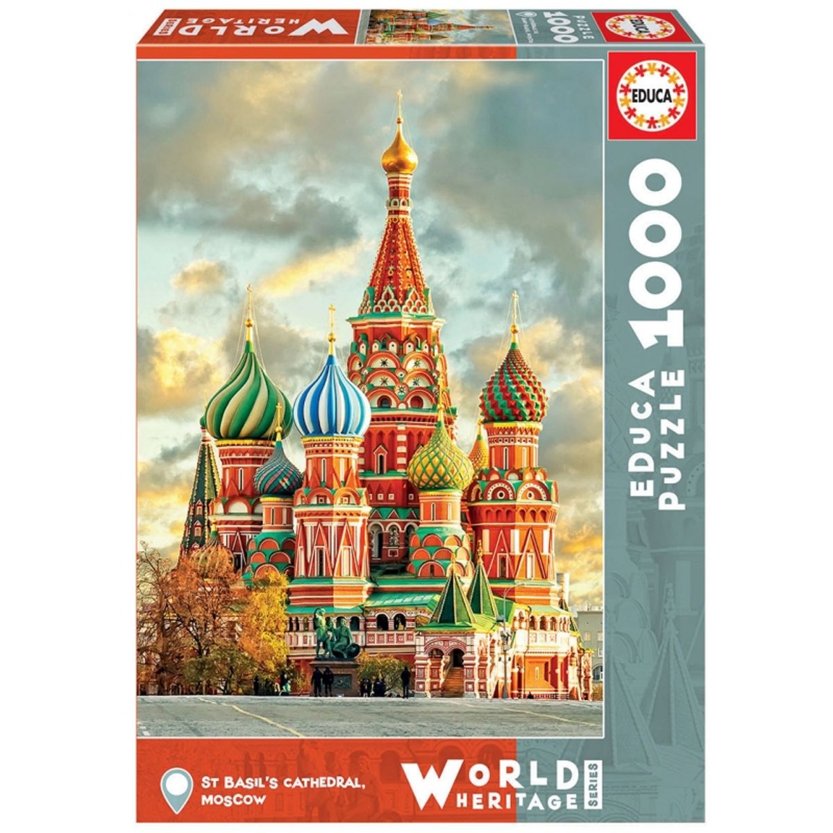 EDUCA - EDUCA 17998 PUZZLE 1000 PIEZAS CATEDRAL SAN BASILIO, FSC