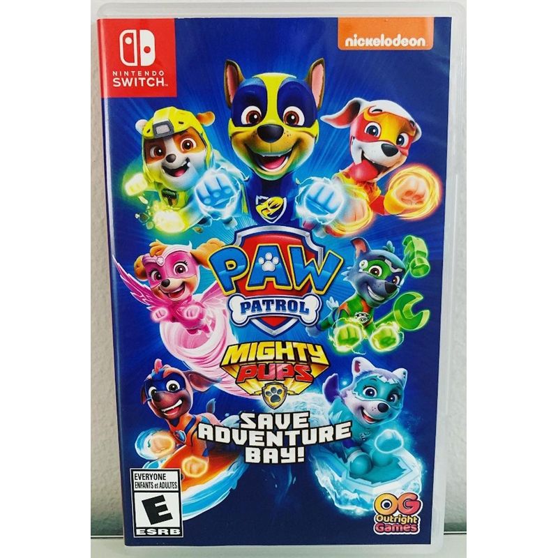 NINTENDO - Paw Patrol Mighty Pups Save Adventure Bay Nintendo Switch Físico