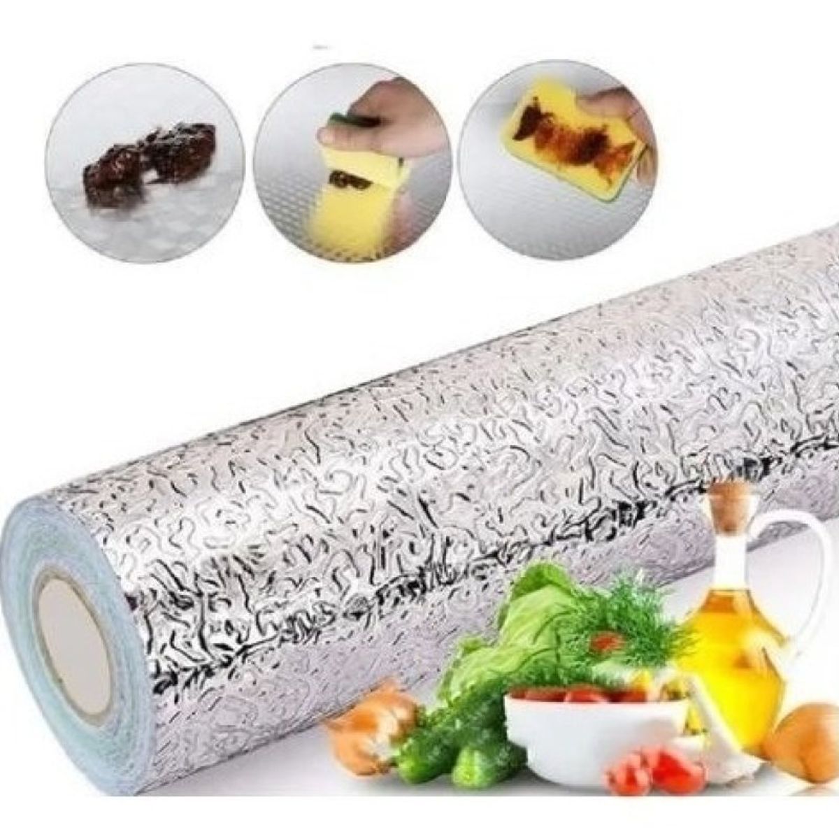 U BUY - Papel Auto-adhesivo Para Cocina 5 Metros
