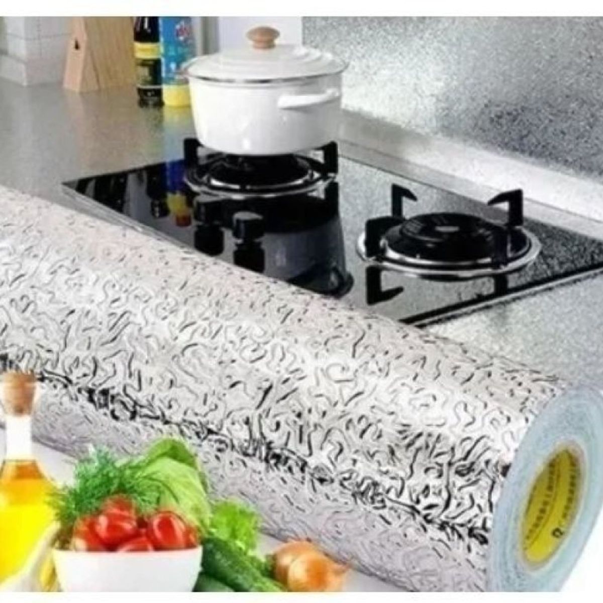 U BUY - Papel Auto-adhesivo Para Cocina 5 Metros