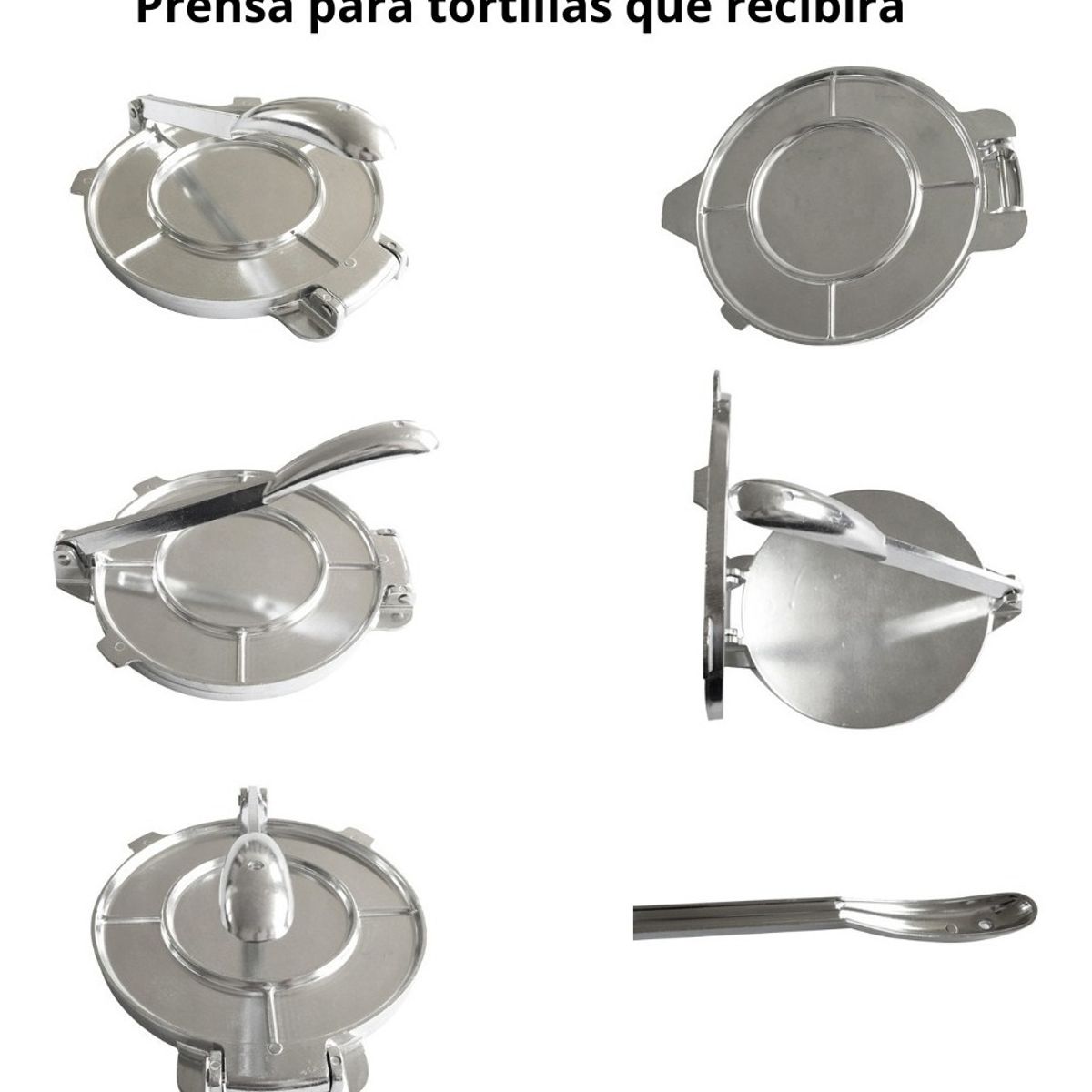 U BUY - Prensa Para Tortillas 8 Pulgadas Cocina Acero Inoxidable
