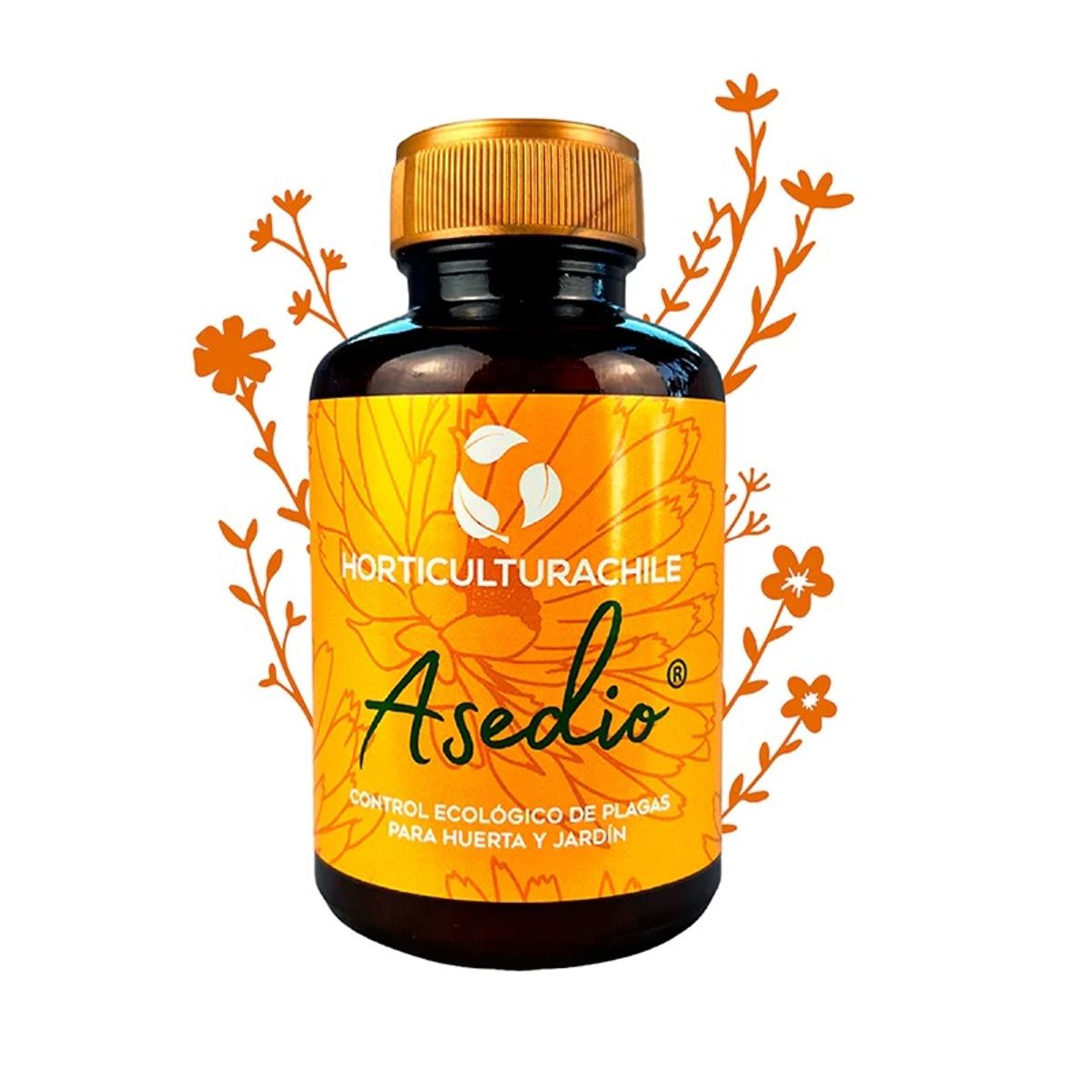 HORTICULTURACHILE - Jabón Potásico Con Aceite De Neem 280 ml Insecticida Ecológico y concentrado - Asedio ®