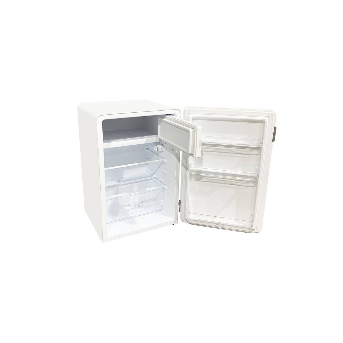 MAIGAS - Frigobar Retro Blanco 116 LT High Cooling HS-148RB
