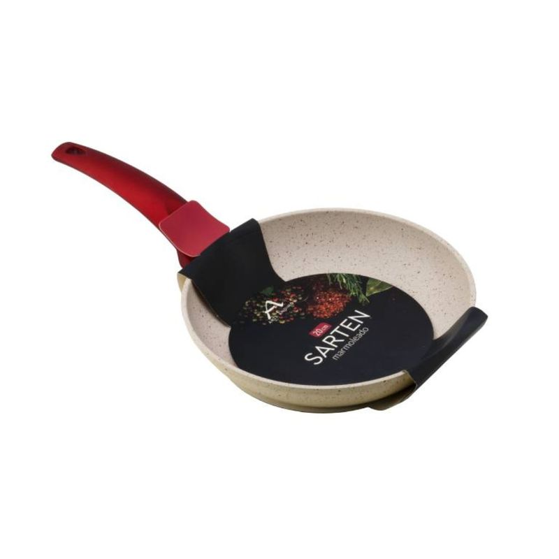 GENERICO - SARTEN DE CERAMICA MARMOLEADO 20 CM ARTE ANDINO