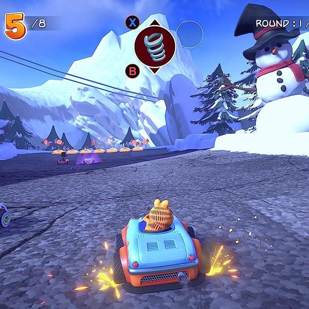 PLAYSTATION - Garfield Kart Furious Racing Ps4 Juego Fisico