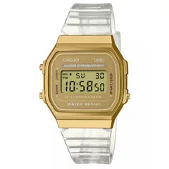 CASIO - Reloj A-168XESG-9A Vintage Digital Unisex